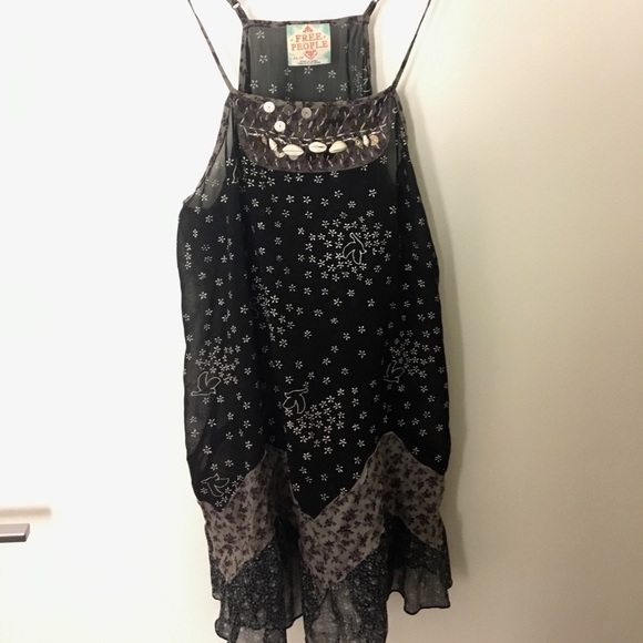 Free People Patchwork Slip Dress | XS - Picture 4 of 6